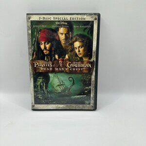 Pirates of the Caribbean: Dead Man's Chest DVD Rated PG-13 NTSC Special Edition